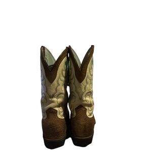 Ariat Brown and Cream Western Boots